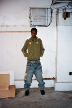 Load image into Gallery viewer, BAGGY HYBRID DENIM (BLUE / GREEN)
