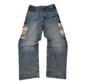 BAGGY HYBRID DENIM (BLUE / GREEN)