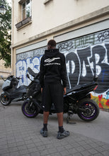 Charger l&#39;image dans la galerie, WAFFLE HOODIE (BLACK/WHITE)
