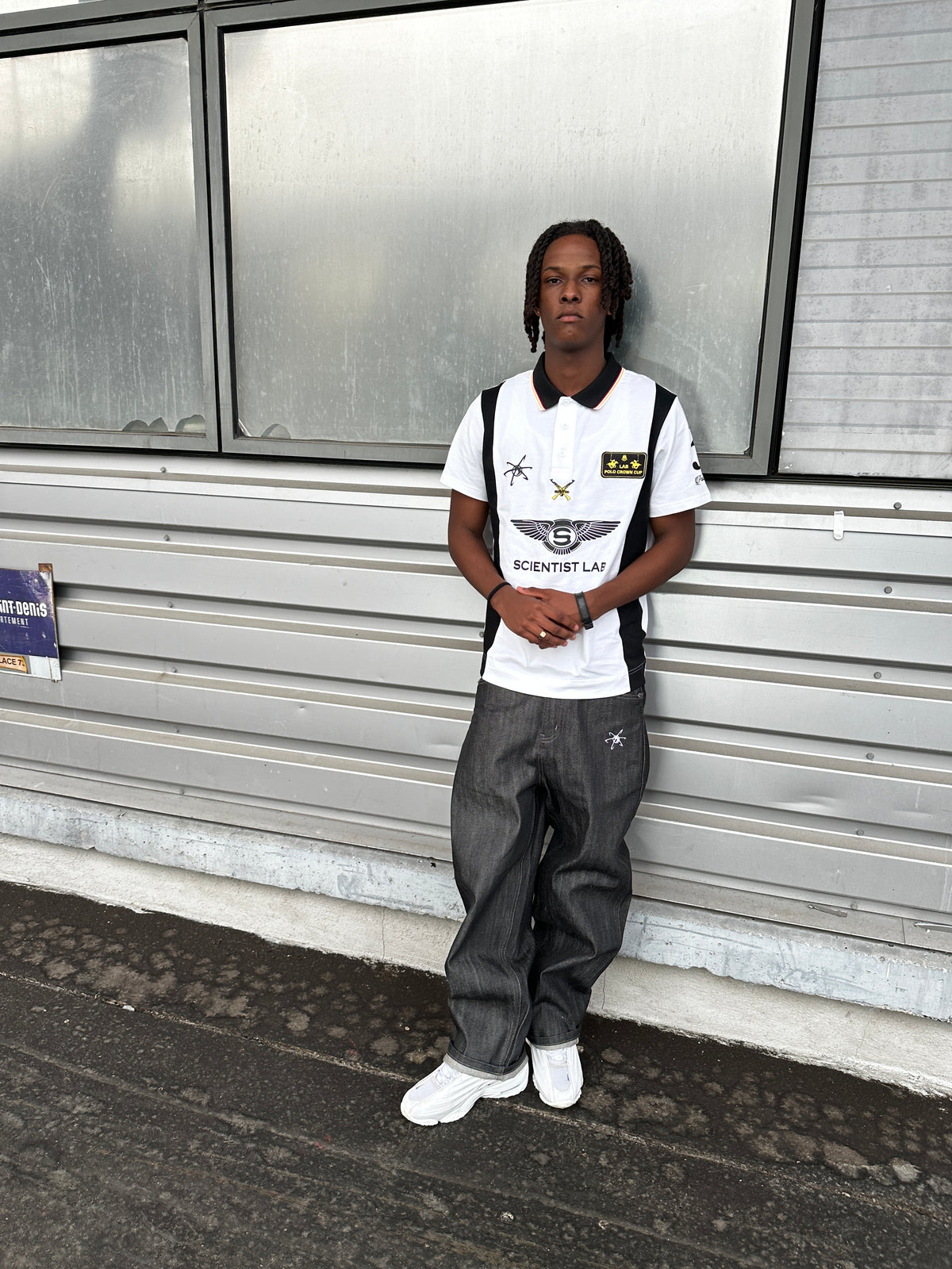 MOTORSPORTS POLO (WHITE)