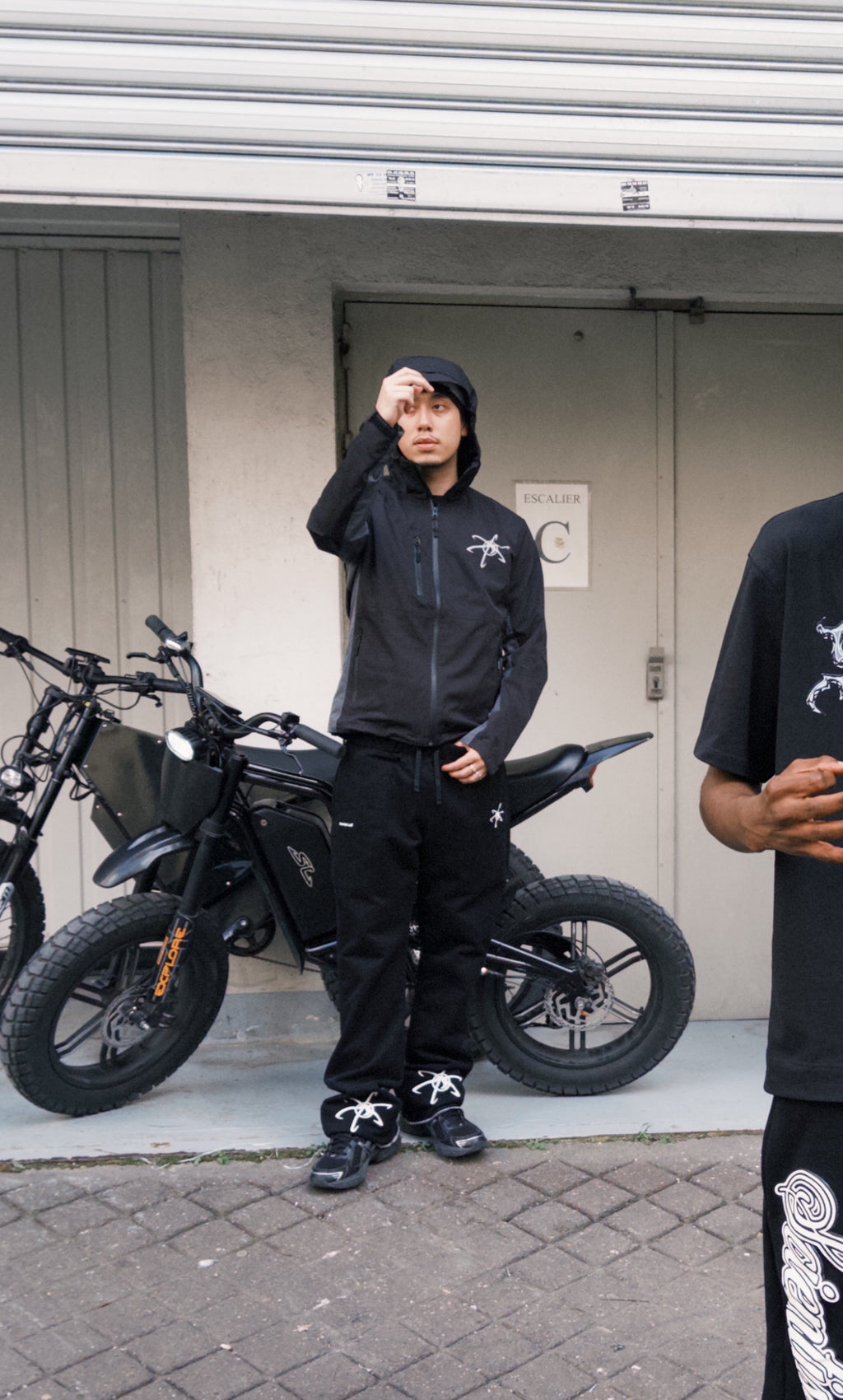 SCIENTIST RAIN JACKET (BLACK/REFLECTIVE)