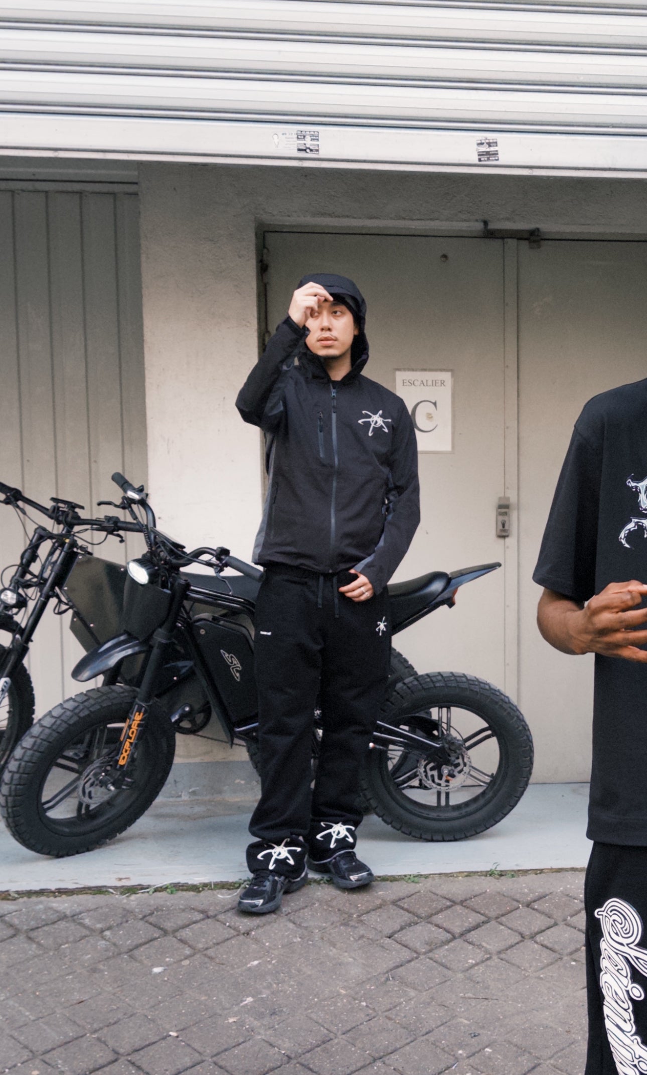 SCIENTIST RAIN JACKET (BLACK/REFLECTIVE)