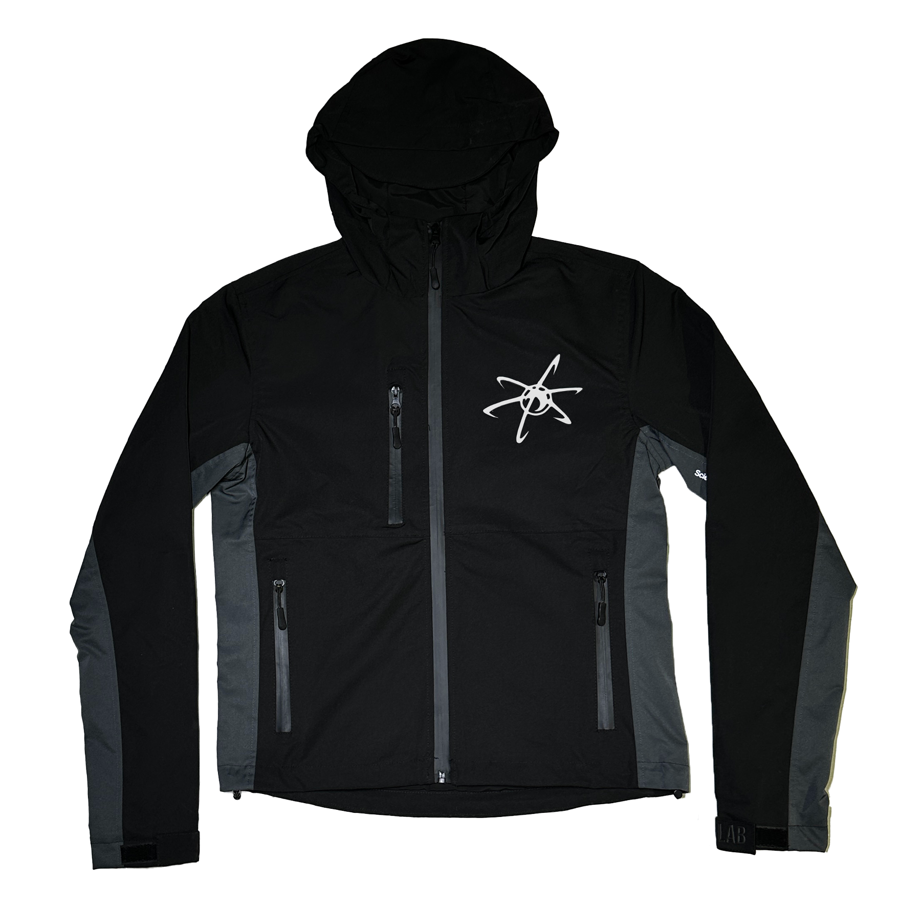 SCIENTIST RAIN JACKET (BLACK/REFLECTIVE) – Scientist Lab