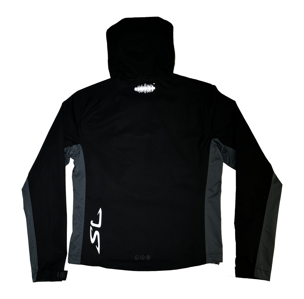 SCIENTIST RAIN JACKET (BLACK/REFLECTIVE)