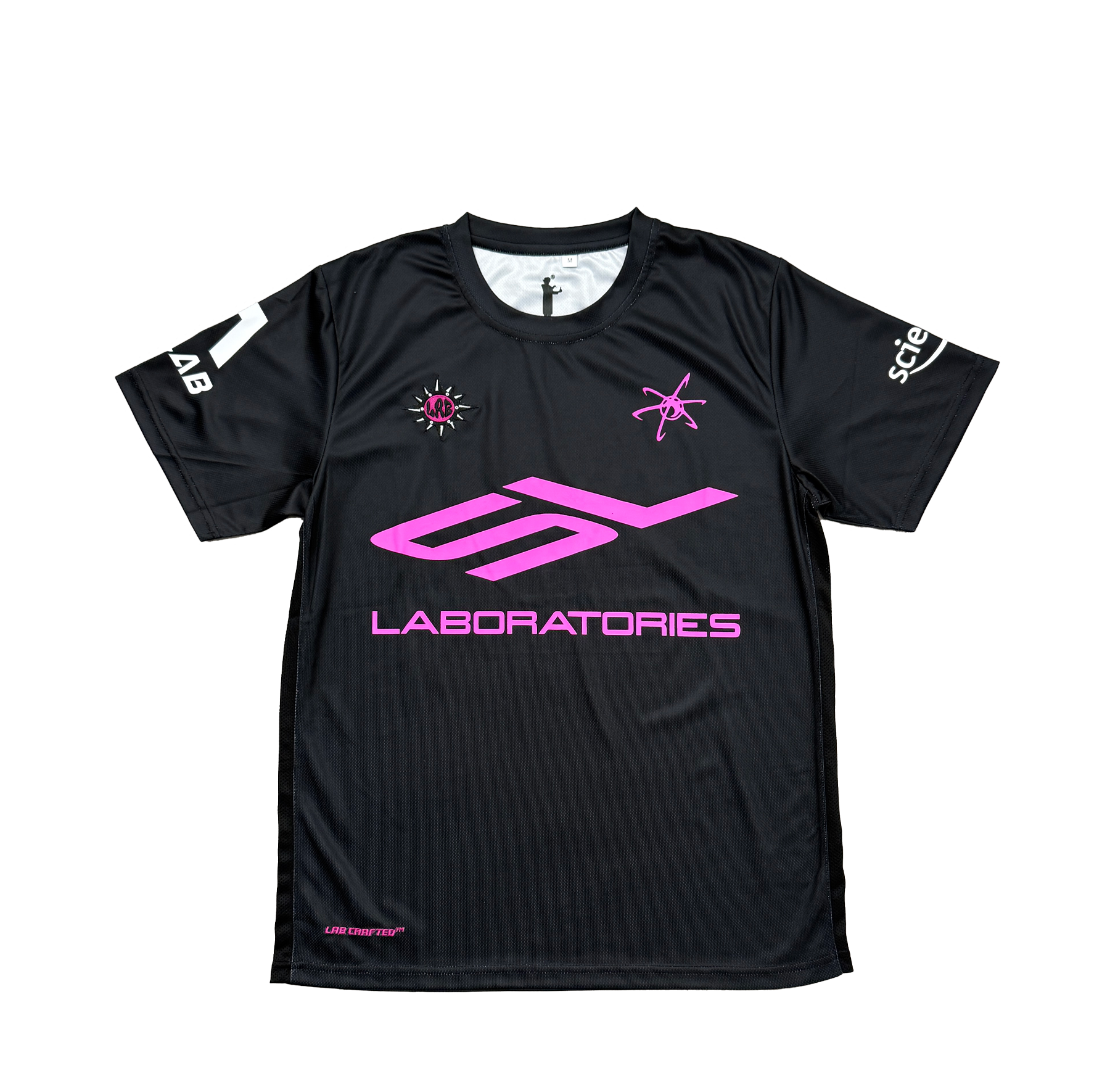 SCIENTIST FOOTBALL JERSEY v3 (BLACK/PINK)