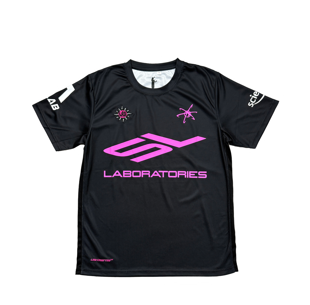 SCIENTIST FOOTBALL JERSEY v3 (BLACK/PINK)