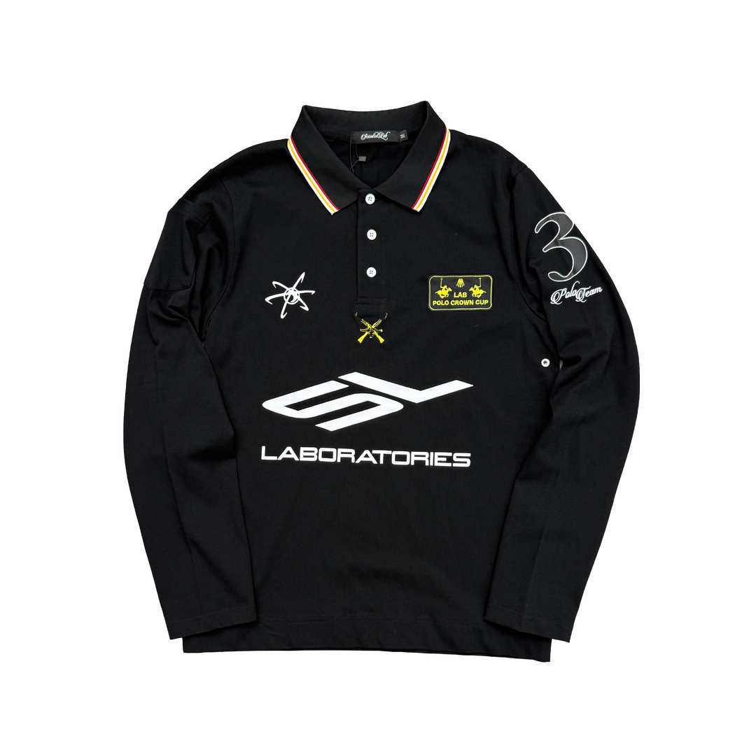 MOTORSPORTS POLO (BLACK)
