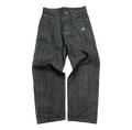 BAGGY RAW JPN DENIM (BLACK / WHITE)
