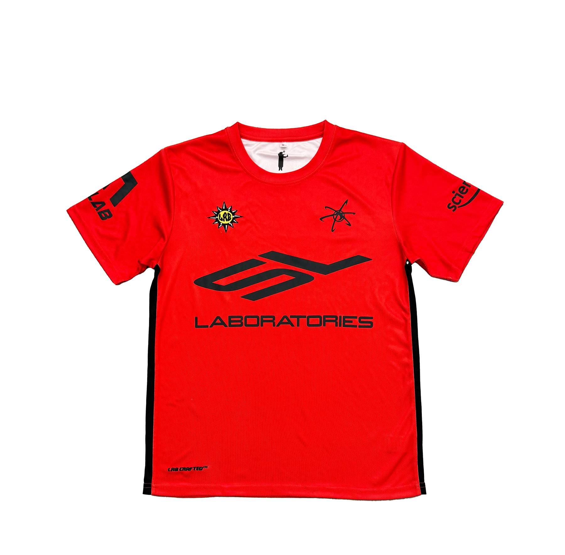 SCIENTIST FOOTBALL JERSEY v3 (RED/BLACK)