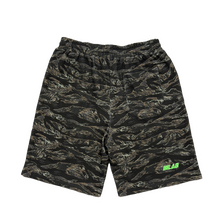Charger l&#39;image dans la galerie, WAFFLE SHORTS (CAMO/NEON GREEN)
