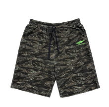 Charger l&#39;image dans la galerie, WAFFLE SHORTS (CAMO/NEON GREEN)
