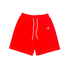 Charger l&#39;image dans la galerie, SCIENTIST SWIMMING SHORTS (RED/WHITE)
