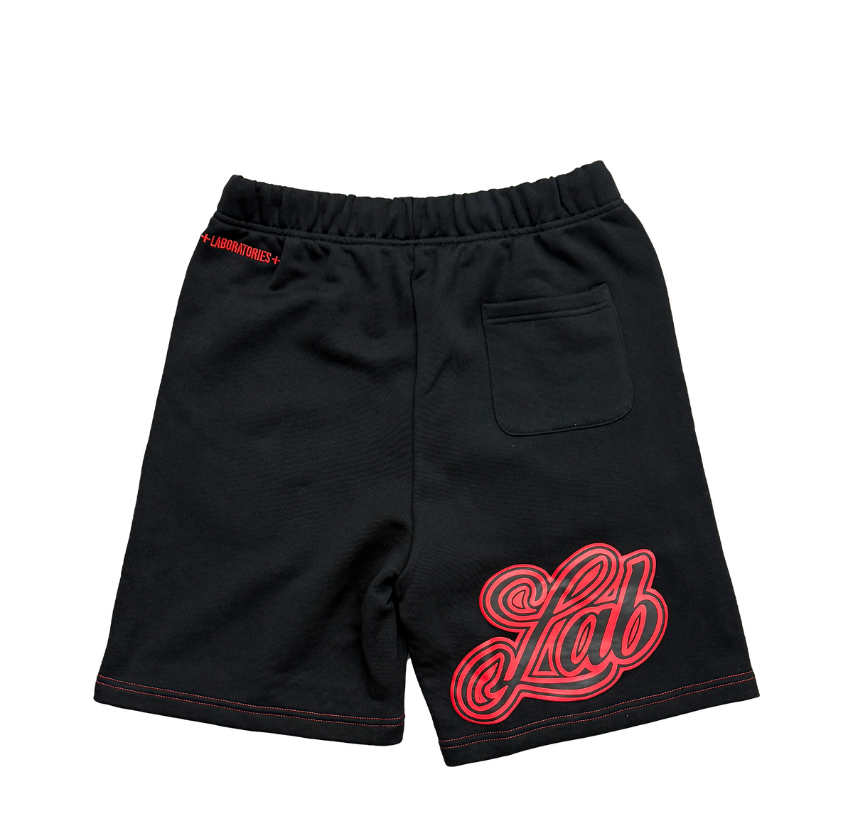 TATTOO SHORTS v2 (BLACK/RED)
