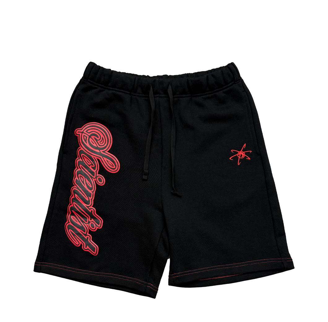 TATTOO SHORTS v2 (BLACK/RED)