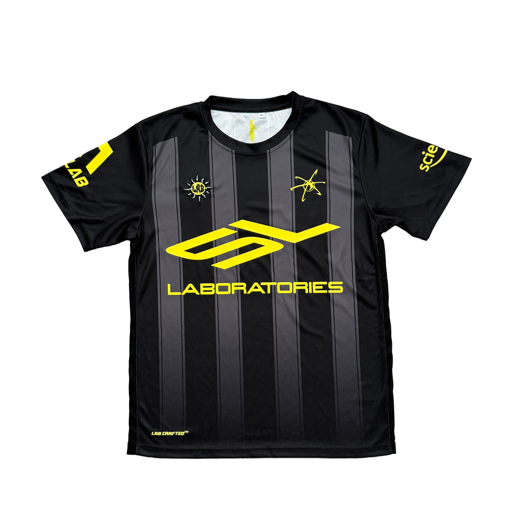 SCIENTIST FOOTBALL JERSEY v3 (BLACK/YELLOW)