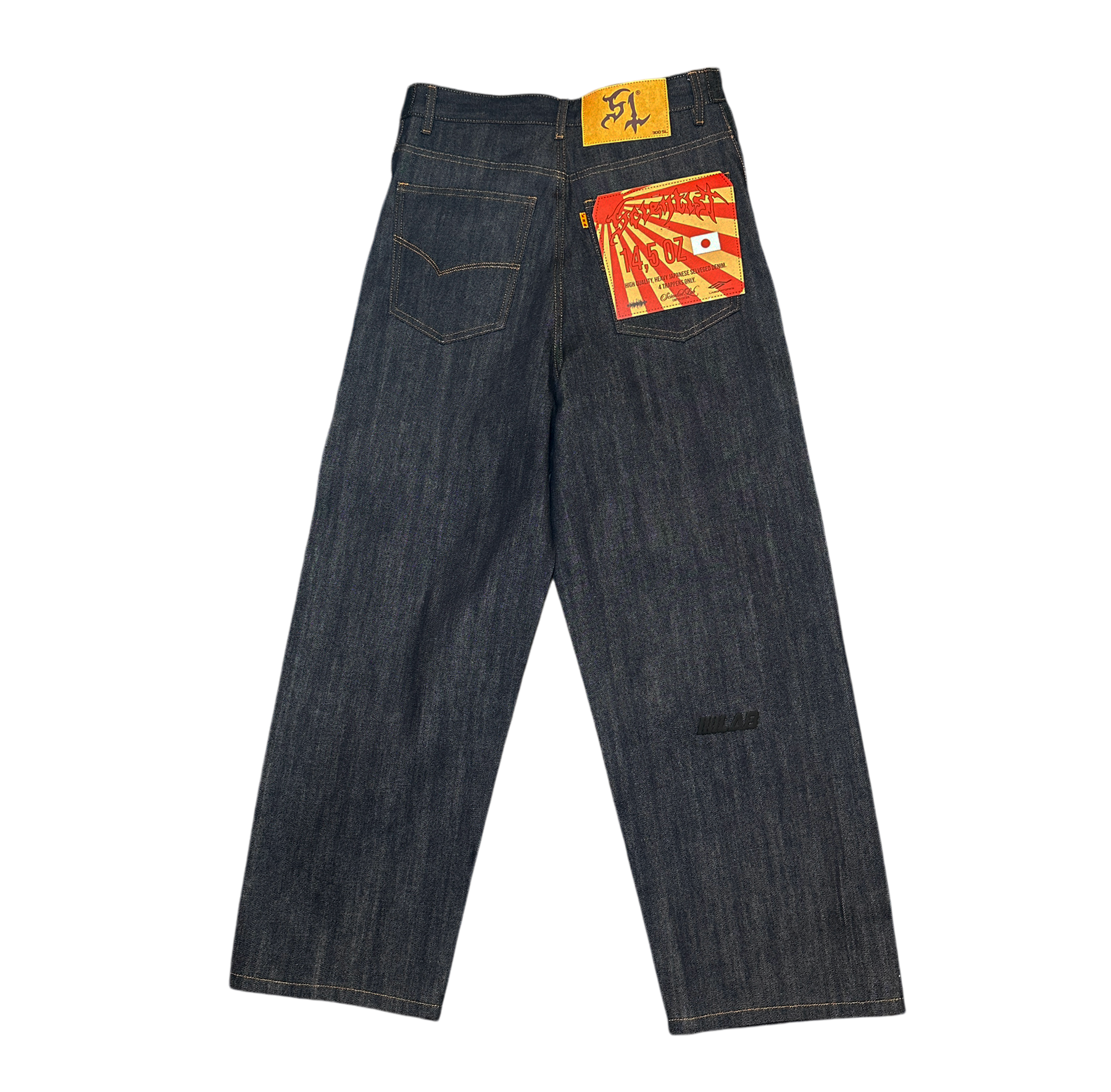 BAGGY RAW JPN DENIM (BLUE / BLACK)