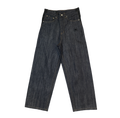BAGGY RAW JPN DENIM (BLUE / BLACK)