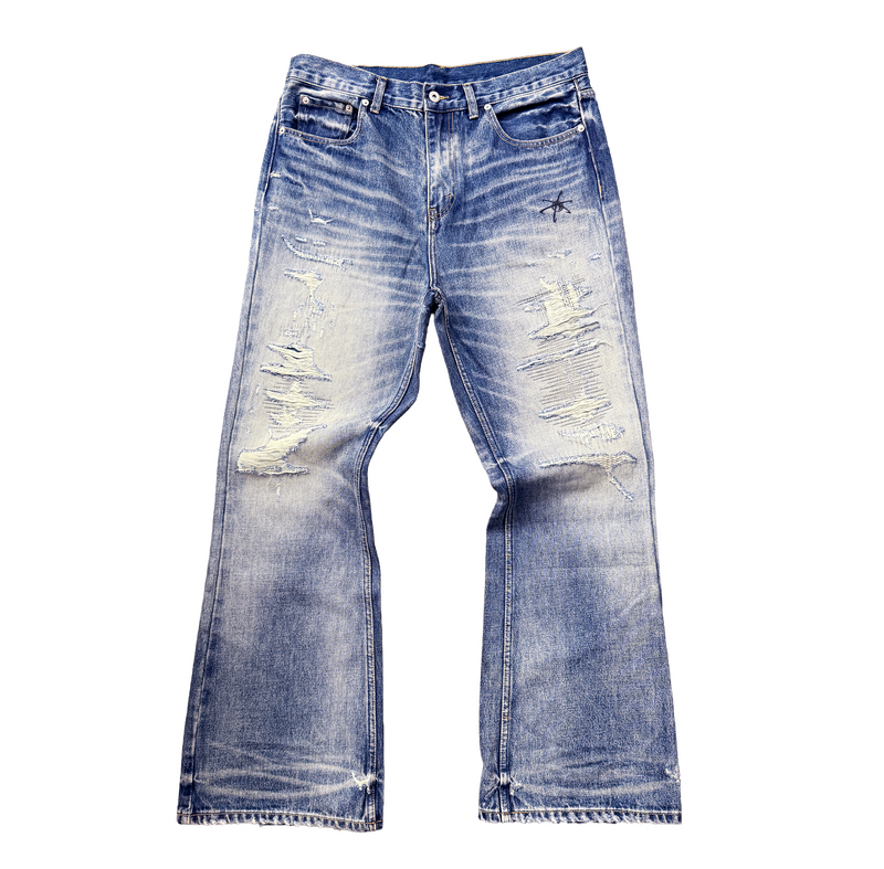 BORO FLARED DENIM