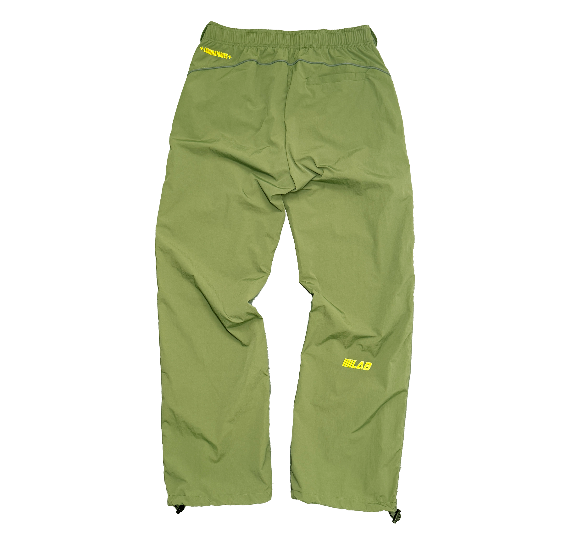TRACK PANT (KAKI/YELLOW)