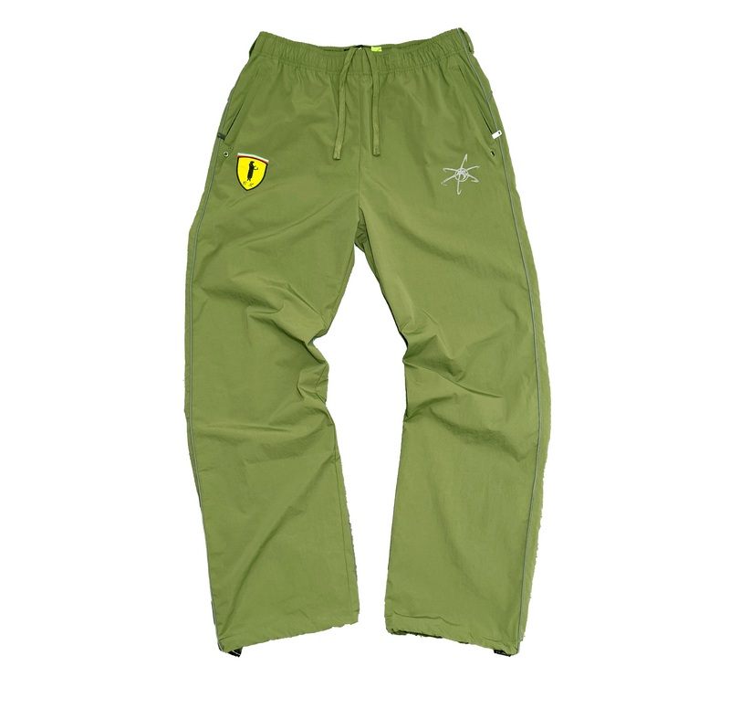TRACK PANT (KAKI/YELLOW)