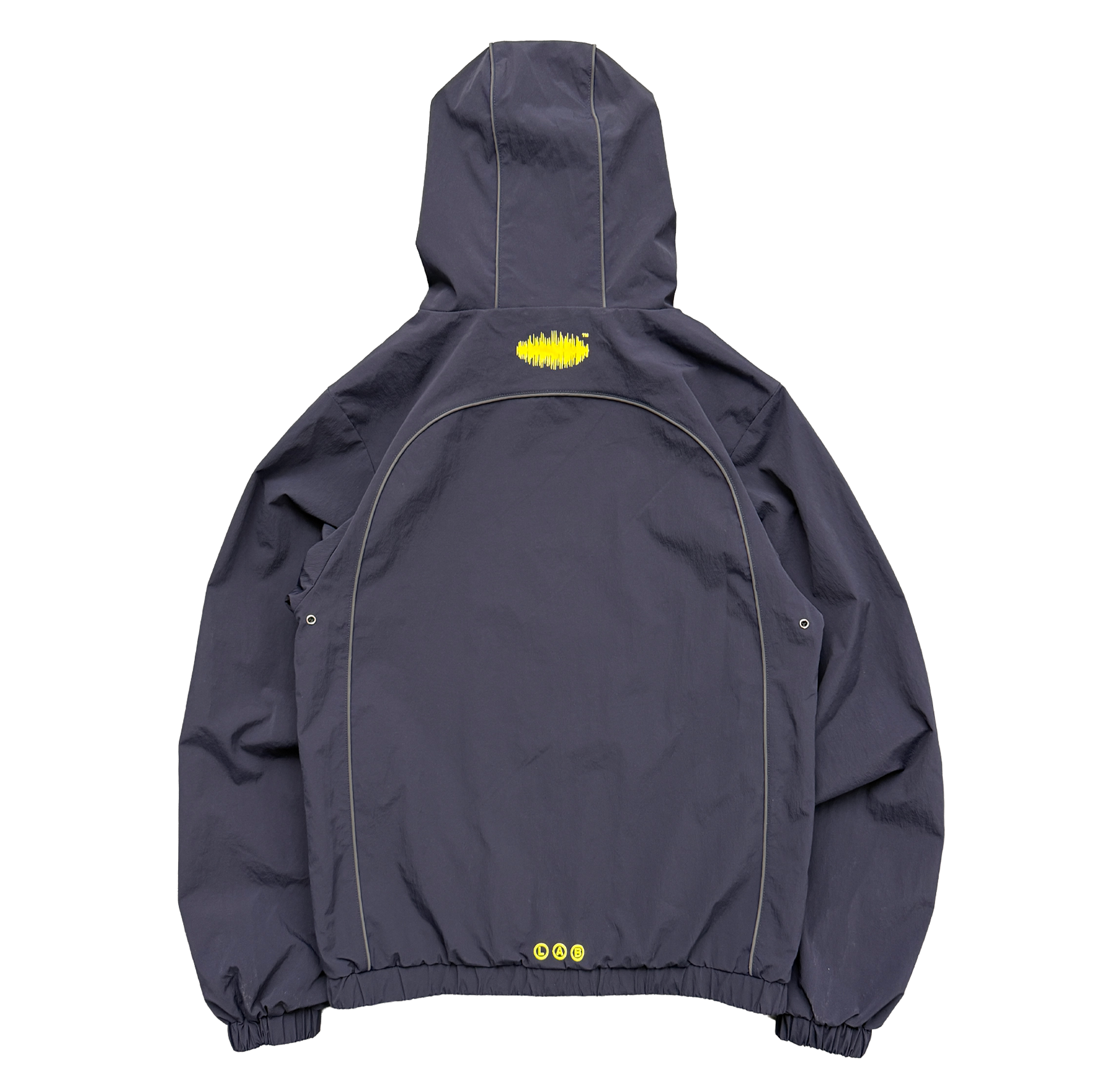 TRACK JACKET (NAVY/YELLOW)
