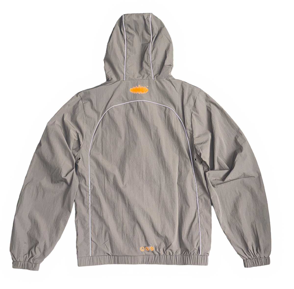 TRACK JACKET (GREY/ORANGE)